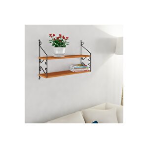 Seramoni Raf Seti 2 Raflı 200x720 Ceviz 015 0110 051 020 53