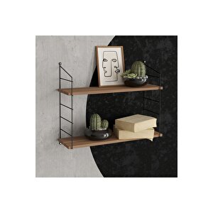 Armoni Raf Seti 2 Raflı 200x720 Ceviz 015 0010 058 020 53