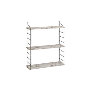 Armoni̇ Raf Seti̇ 3 Rafli 200*720 Carrara Marble