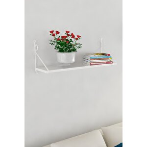 Seramoni Raf Seti 1 Raflı 200x720 Met.beyaz+ahş.p.beyaz 015 0110 022 020 76