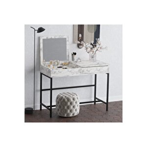 Li̇nda Makyaj Masasi Carrara Marble