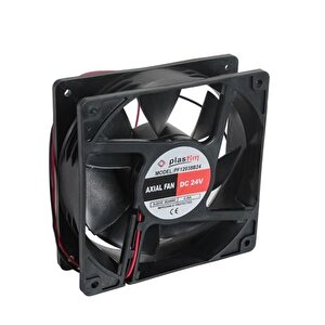 Plasti̇m 120x120x38mm 24vdc Bi̇lezi̇kli̇ Aksi̇yel Fan