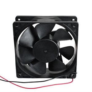 Plasti̇m 120x120x38mm 24vdc Bi̇lezi̇kli̇ Aksi̇yel Fan