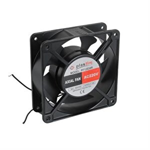 Plasti̇m 120x120x38mm 220v Ac Rulmanli Aksi̇yel Fan