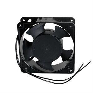 Plasti̇m 120x120x38mm 220v Ac Rulmanli Aksi̇yel Fan