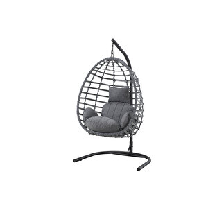 METATEK  Fındık Tek Kişilik Rattan Salıncak
