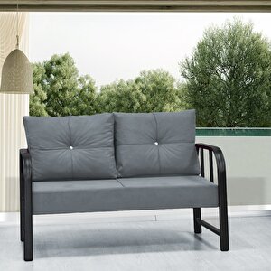 METATEK Alart 2-1-1 Bahçe Ve Balkon Koltuk Takımı Gri