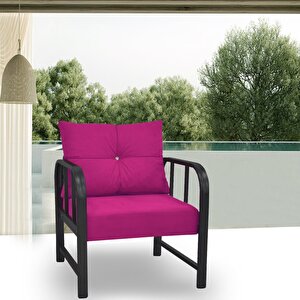 Alart 3-1-1 Bahçe Ve Balkon Koltuk Takımı Mürdüm