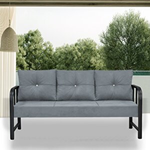 Alart 3-1-1 Bahçe Ve Balkon Koltuk Takımı Gri