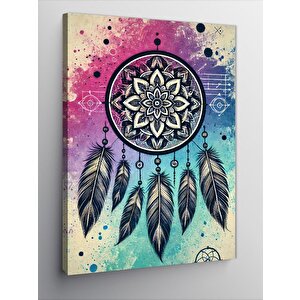 Kanvas Tablo Mandala Ve Düş Kapanı 50x70 cm
