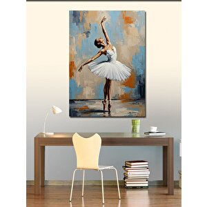 Kanvas Tablo Balerin Ve Estetik Poz 100x140 cm