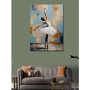 Kanvas Tablo Balerin Ve Estetik Poz 100x140 cm