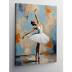 Kanvas Tablo Balerin Ve Estetik Poz 50x70 cm