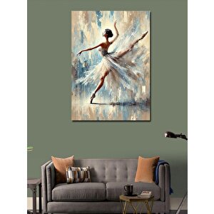 Kanvas Tablo Balerin Figürü 100x140 cm