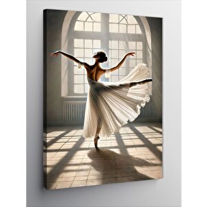 Kanvas Tablo Zarif Balerin Figürü 50x70 cm