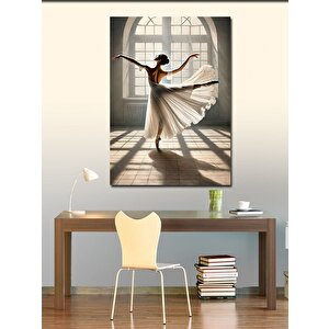 Kanvas Tablo Zarif Balerin Figürü 50x70 cm