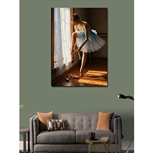 Kanvas Tablo Balerin Ve Günışığı 70x100 cm