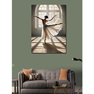 Kanvas Tablo Zarif Balerin Figürü 70x100 cm