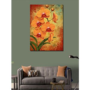 Kanvas Tablo Orkide Ve Kelebekler 70x100 cm