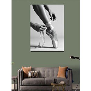 Kanvas Tablo Bale Ayakkabısı Figürü 100x140 cm
