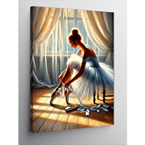Kanvas Tablo Dans Eden Balerin 50x70 cm