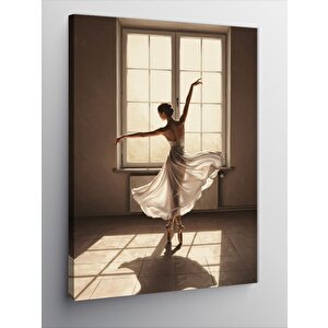 Kanvas Tablo Balerin Ve Gün Işığı 70x100 cm