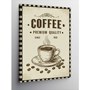 Kanvas Tablo Kahve Premium Poster 70x100 cm