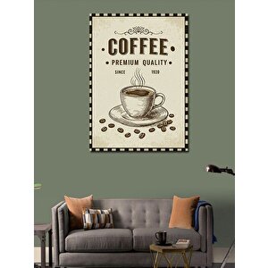 Kanvas Tablo Kahve Premium Poster 70x100 cm