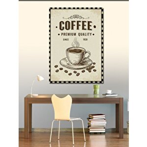 Kanvas Tablo Kahve Premium Poster 50x70 cm