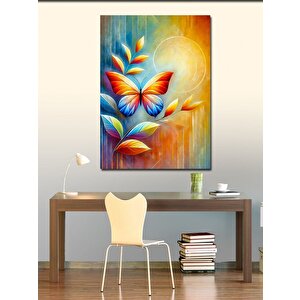 Kanvas Tablo Renkli Kelebekler 50x70 cm