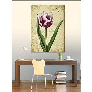 Kanvas Tablo Lale Ve Minimalist Doğa 100x140 cm