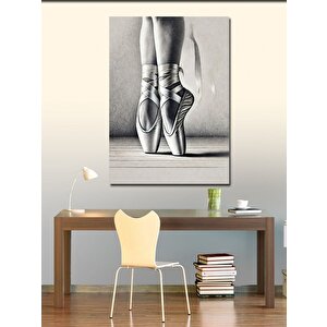 Kanvas Tablo Balerin Ve Parmak Uçları 50x70 cm