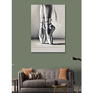Kanvas Tablo Balerin Ve Parmak Uçları 50x70 cm