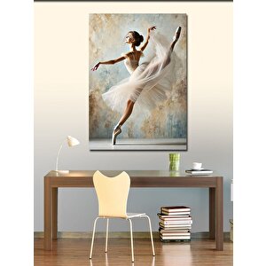 Kanvas Tablo Balerin Ve Denge 100x140 cm