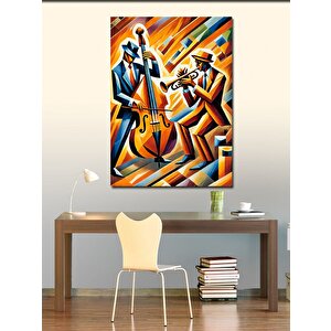 Kanvas Tablo Caz Ve Sokak Sanatı 50x70 cm