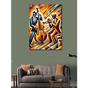 Kanvas Tablo Caz Ve Sokak Sanatı 70x100 cm