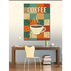 Kanvas Tablo Kahve Temalı Poster 100x140 cm