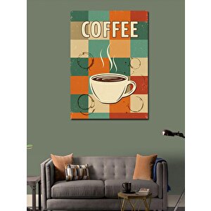 Kanvas Tablo Kahve Temalı Poster 50x70 cm
