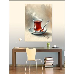 Kanvas Tablo  Çay Bardağı 70x100 cm