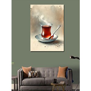Kanvas Tablo  Çay Bardağı 70x100 cm