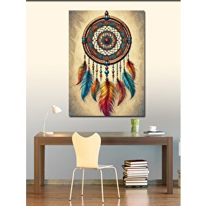 Kanvas Tablo Tüylerle Rüya Kapanı 70x100 cm