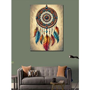 Kanvas Tablo Tüylerle Rüya Kapanı 70x100 cm