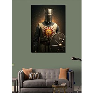 Kanvas Tablo Orta Çağ Şövalyesi 100x140 cm