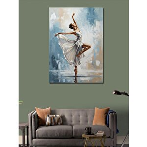 Kanvas Tablo Balerin Ve Sahne Işığı 100x140 cm