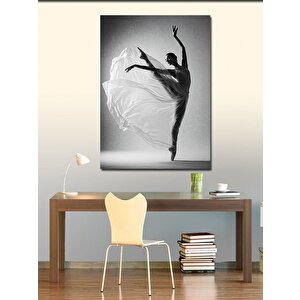 Kanvas Tablo Zarif Balerin Ve Dans 100x140 cm