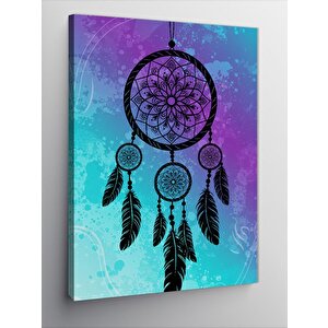 Kanvas Tablo Mor Renkli Rüya Kapanı 70x100 cm