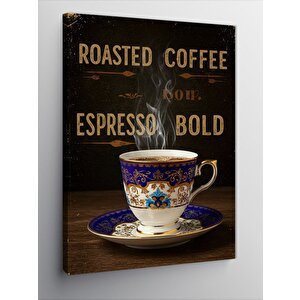 Kanvas Tablo Espresso Ve Kahve Posteri 100x140 cm