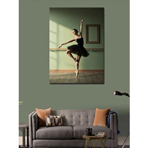 Kanvas Tablo Balerin Işıklı Poz 70x100 cm