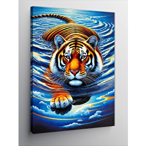 Kanvas Tablo Suda Kaplan Portresi 70x100 cm