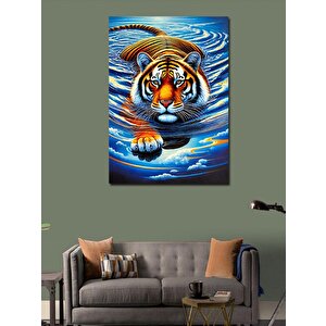 Kanvas Tablo Suda Kaplan Portresi 70x100 cm